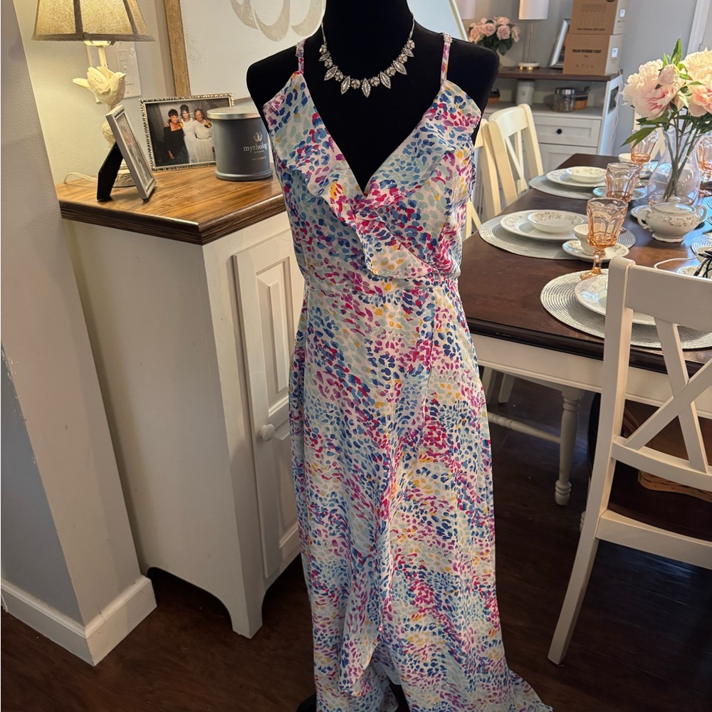 Small floor length summer dress.